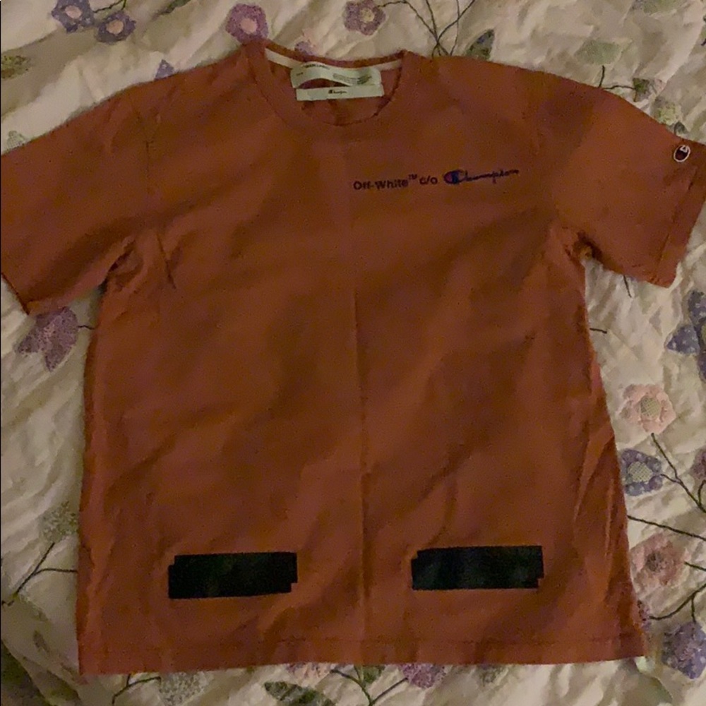 OFF-WHITE X champion T-shirt